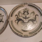 Duo tasses assiettes à gâteaux Kéraluc Quimper