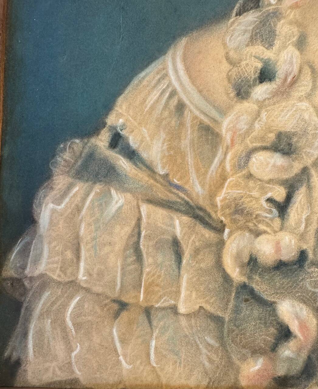 Portrait of an elegant 19th century woman