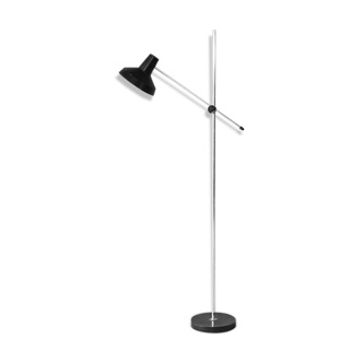 Chrome floor lamp vintage Scandinavian - 1960
