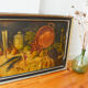 Peinture huile sur toile nature morte XXème signée Jean-Louis Mercier 93 X 67