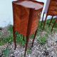 Pair of bedside tables in old Louis XV style marquetry