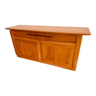 Trendy scandinavian sideboard, solid pear wood
