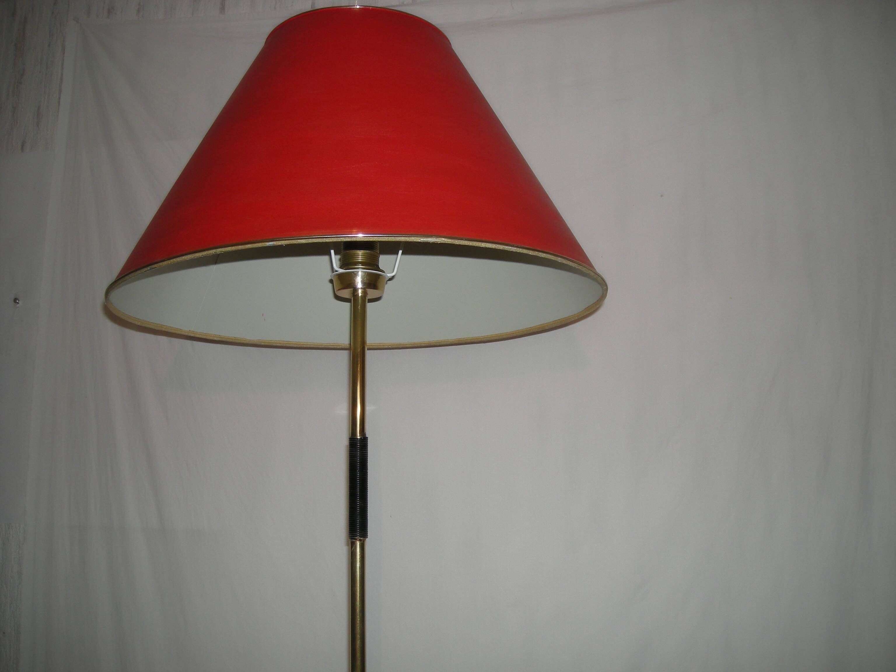 Palette tripod floor lamp from the 1950s