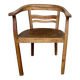 Vintage beech armchair