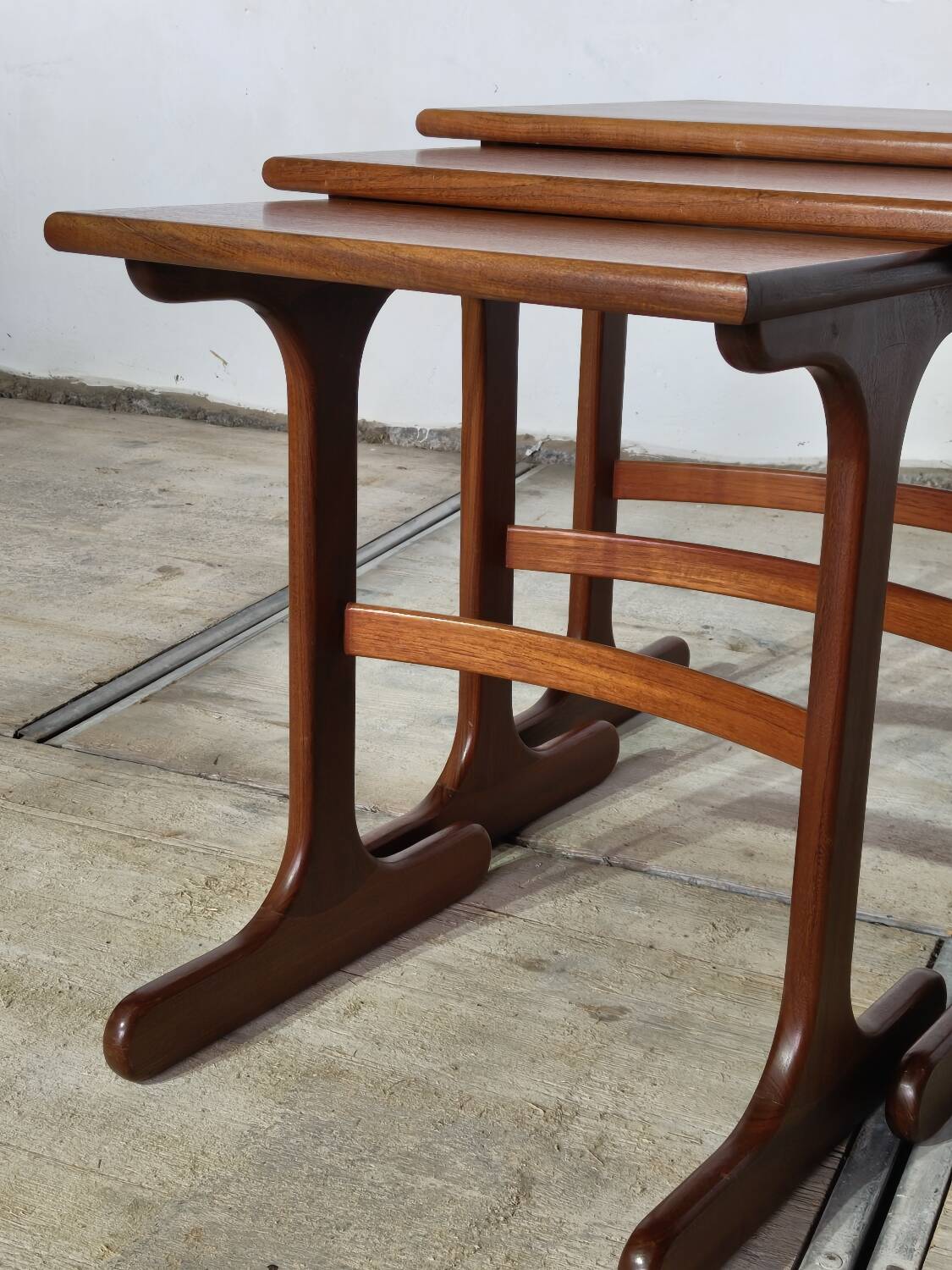Vintage mid-century G-Plan nesting tables