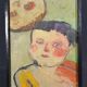 PETROVITCH (20th century) "The two children" Oil on canvas