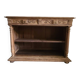 Old counter furniture trade furniture console central island raw wood storage sideboard