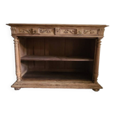 Old counter furniture trade furniture console central island raw wood storage sideboard