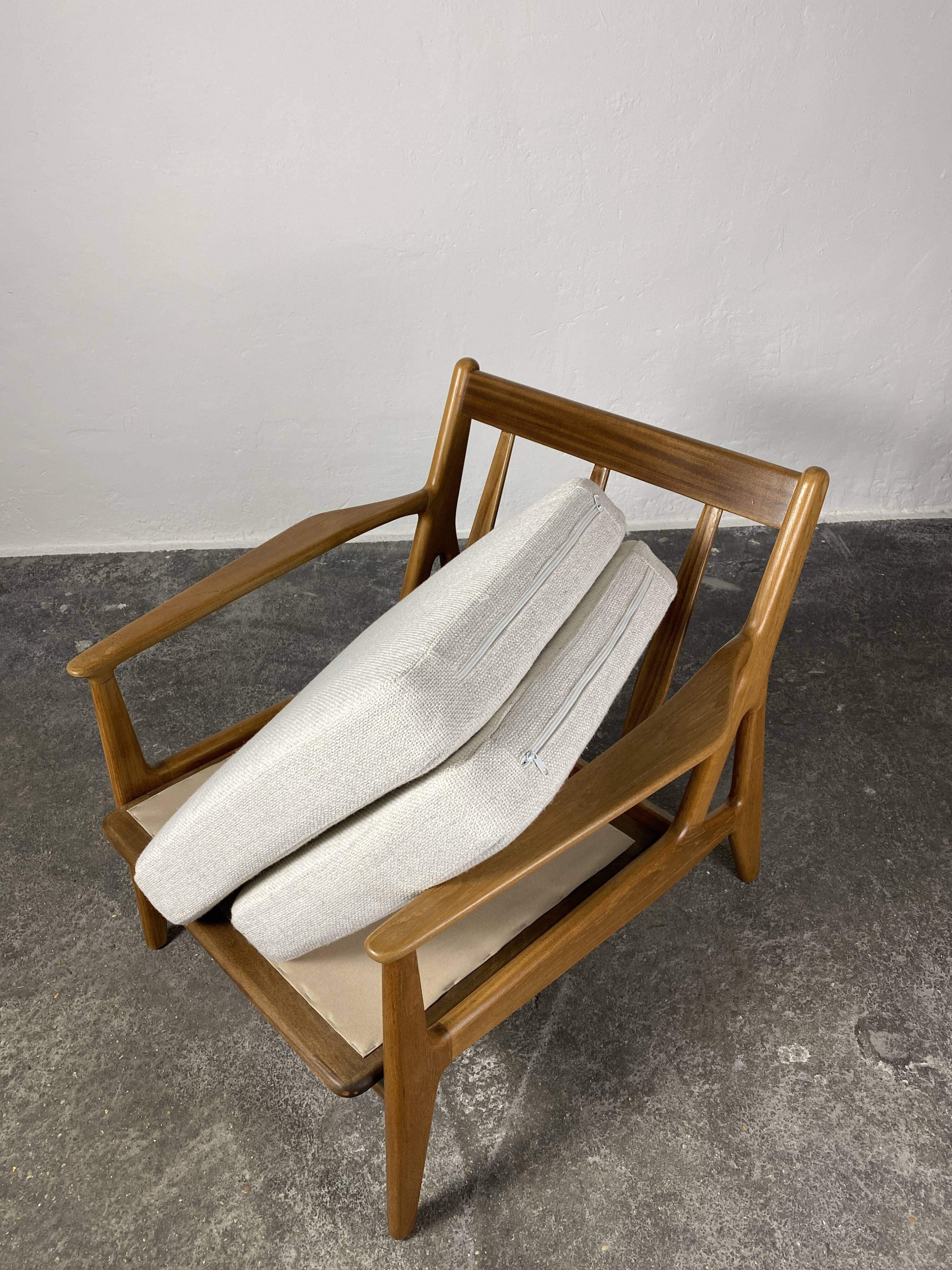 Lounge Chair Arne Vodder – Model No. 6 – Teak – Denmark, 1960s