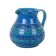 Aldo Londi Bitossi Vase Ear Vase Jug Rimini Blue Pottery Italy Sixties