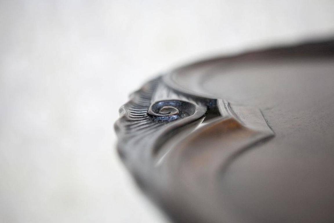 English Walnut Side Table with Tilted Top, 1890s