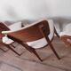 Set of four vintage chairs