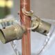 Hanging Deco brass glass Icicle Ezan