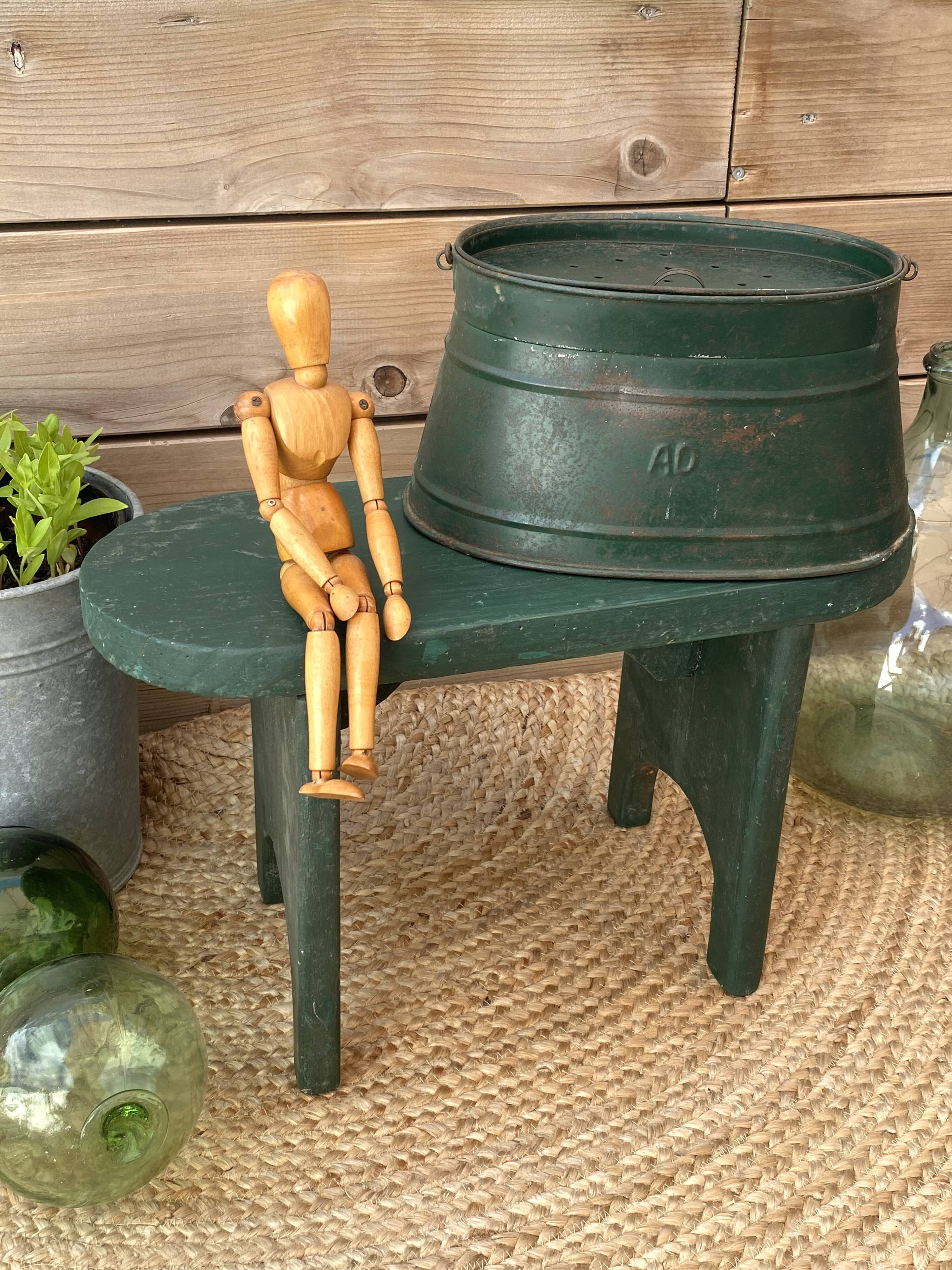 Small solid wood bench