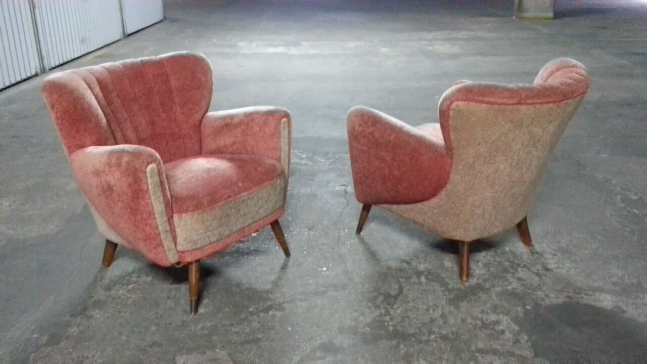 1/2 50 60 Guglielmo Ulrich vintage years club Chair