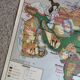 Vintage school map mdi North America-Asia.