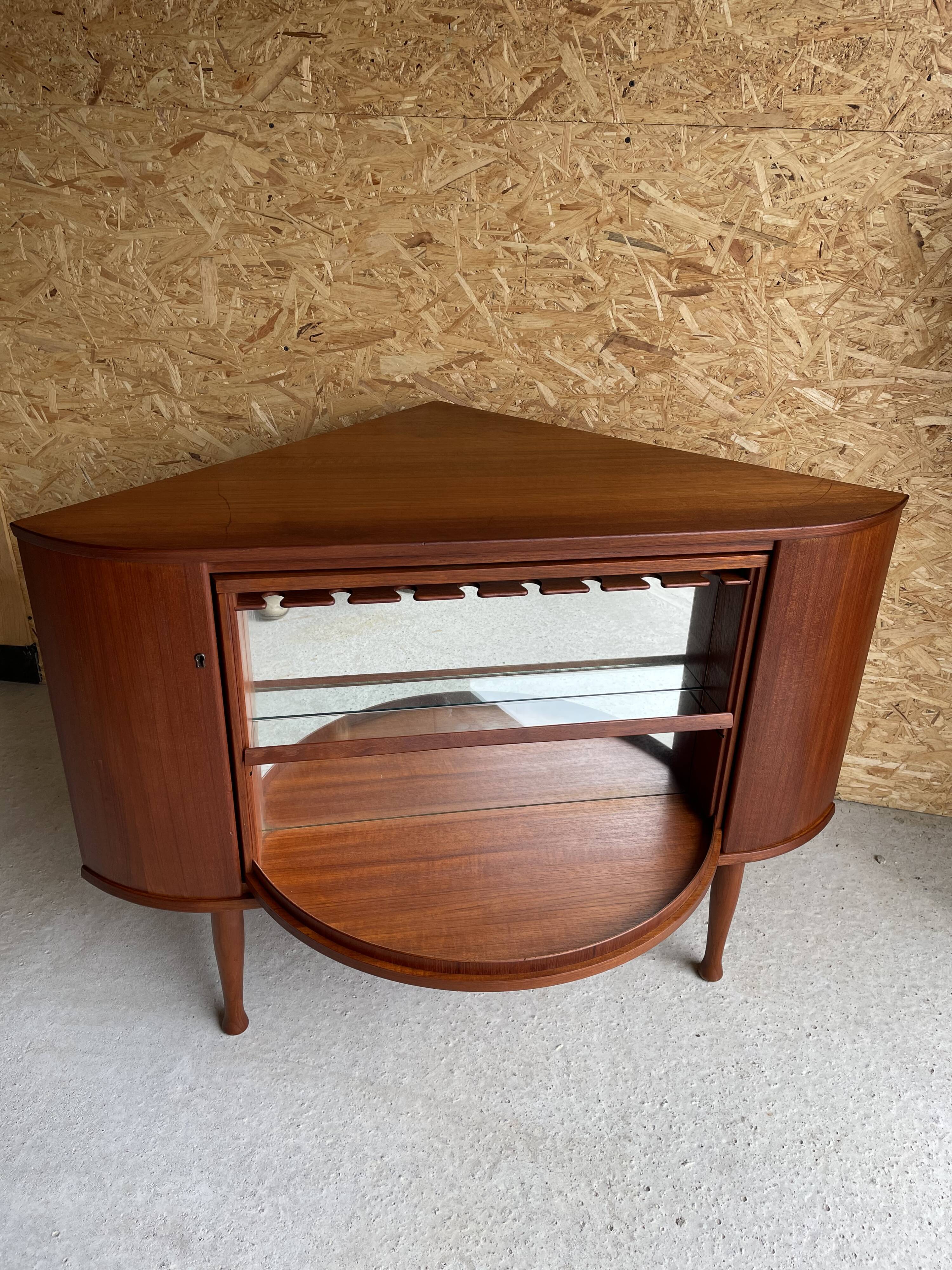 Torbjorn Afdal teak bar furniture 1960