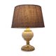 Brass and ceramic lamp