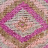 Pink Brown Turkish Runner Rug 86x300Cm SKU 18158