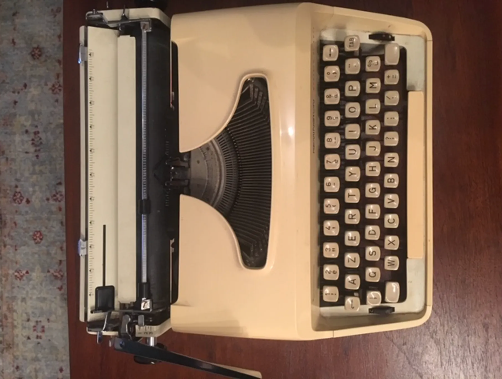 Remington typewriter