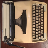 Remington typewriter