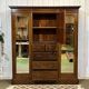 Armoire dressing anglaise en acajou 19ème