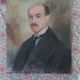 Pastel man portrait