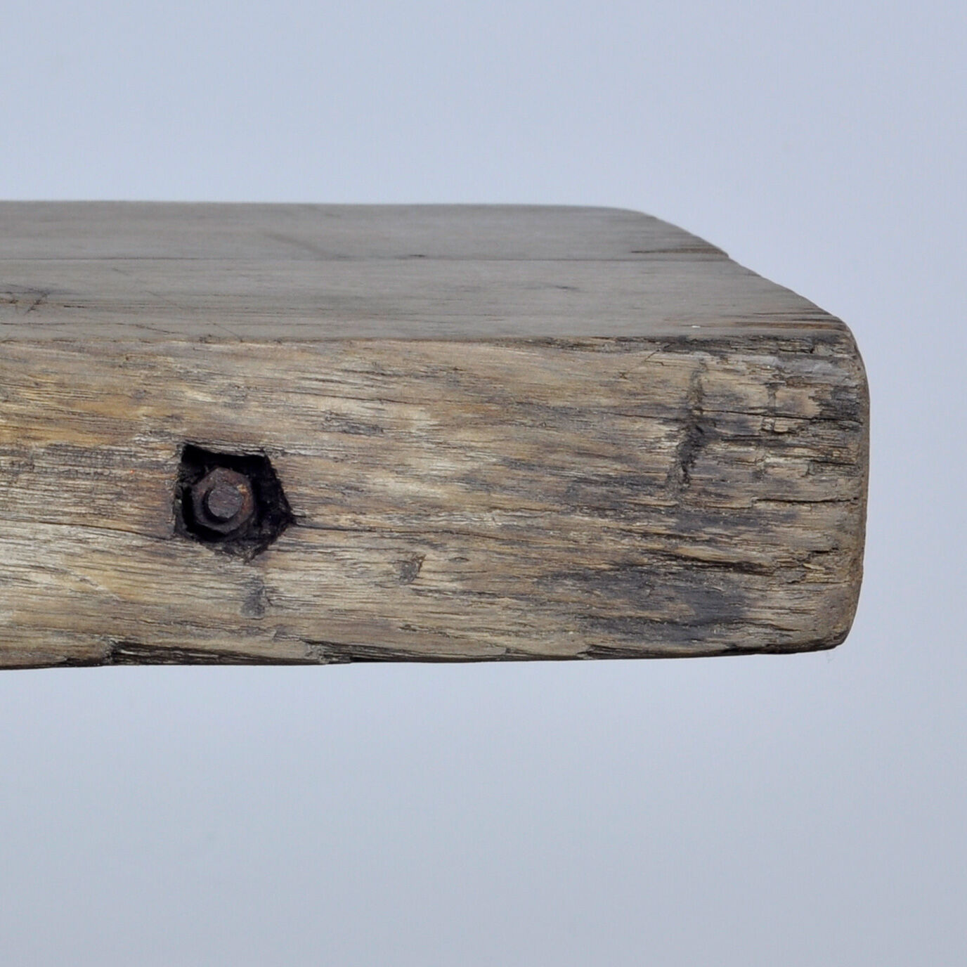 Industrial wooden worktable, 1950's