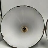 Enamelled sheet metal cone suspensions