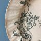 Gien lauzun opaque porcelain flat plate