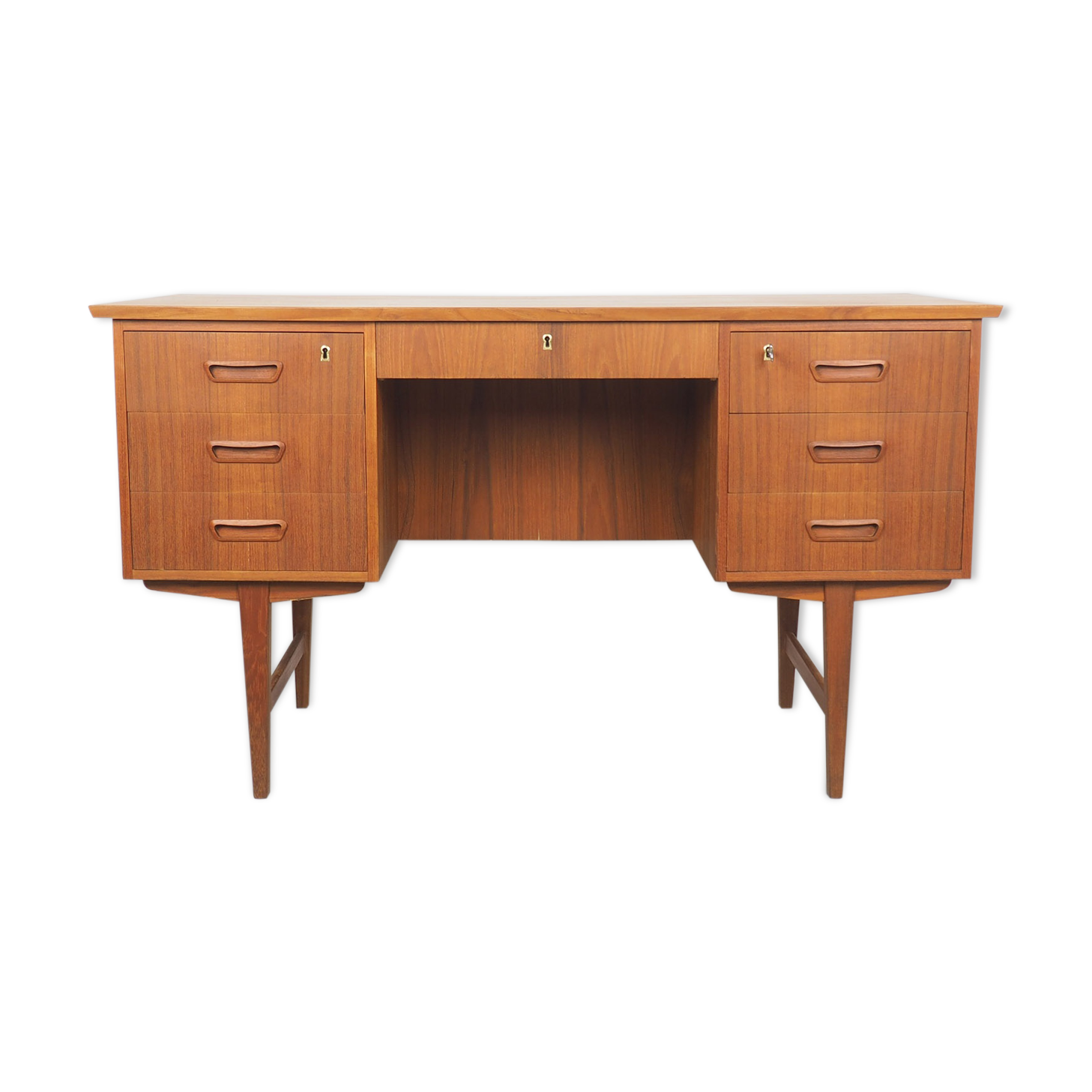 Danish design teak writing desk, 1960