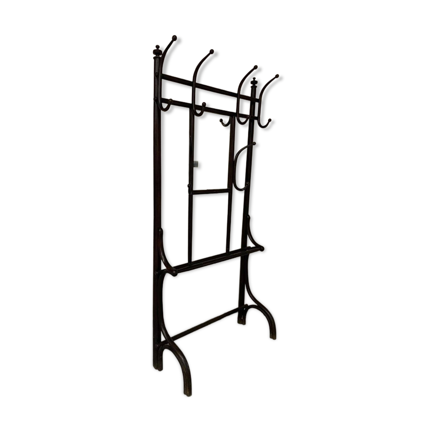 Wall coat rack no. 1368 by J.J. Kohn