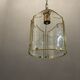 Italian glass brass pendant ceiling lamp