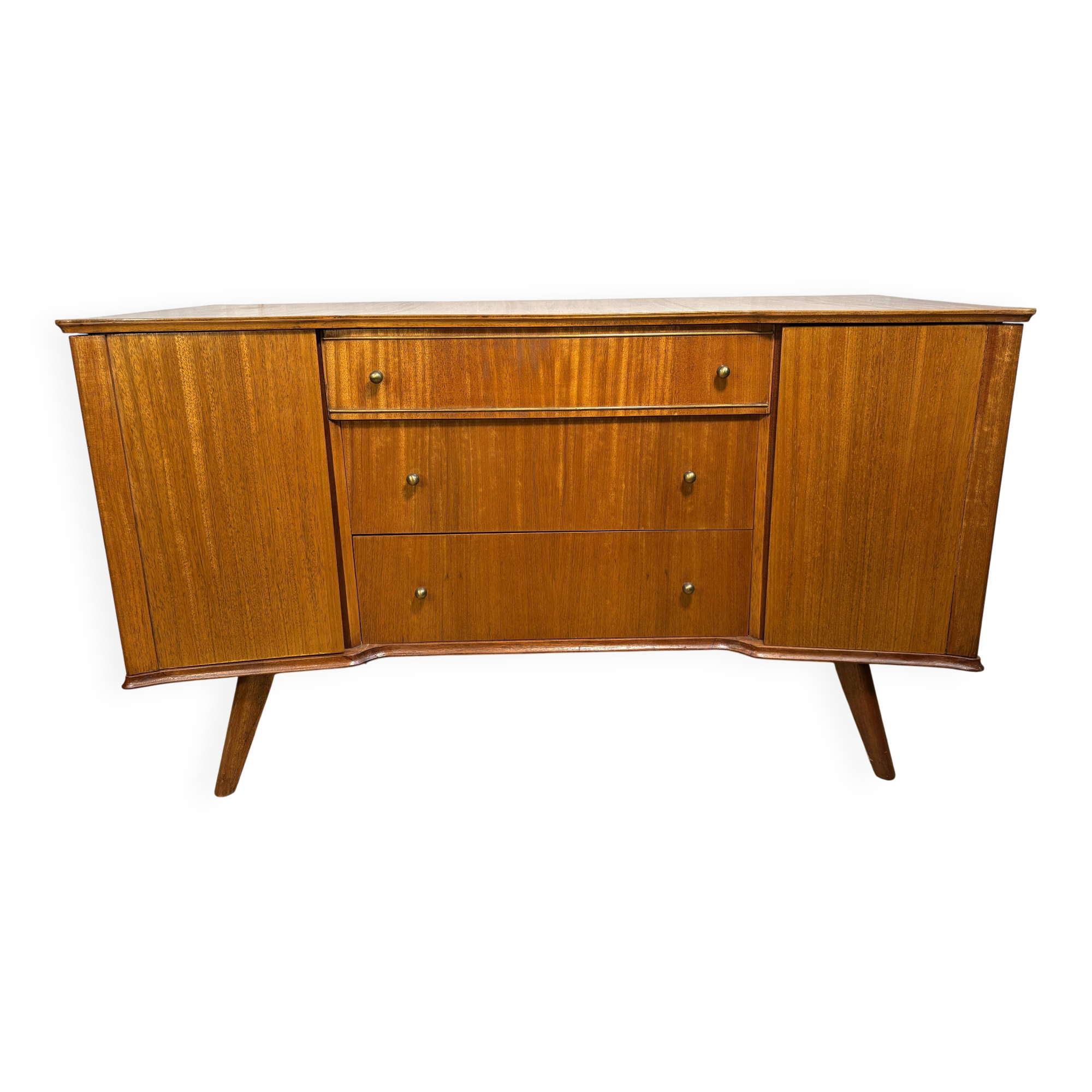 Mid-Century Retro Vintage Teak Sideboard by William Lawrence 1960  Elegant