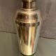 Shaker en métal argenté