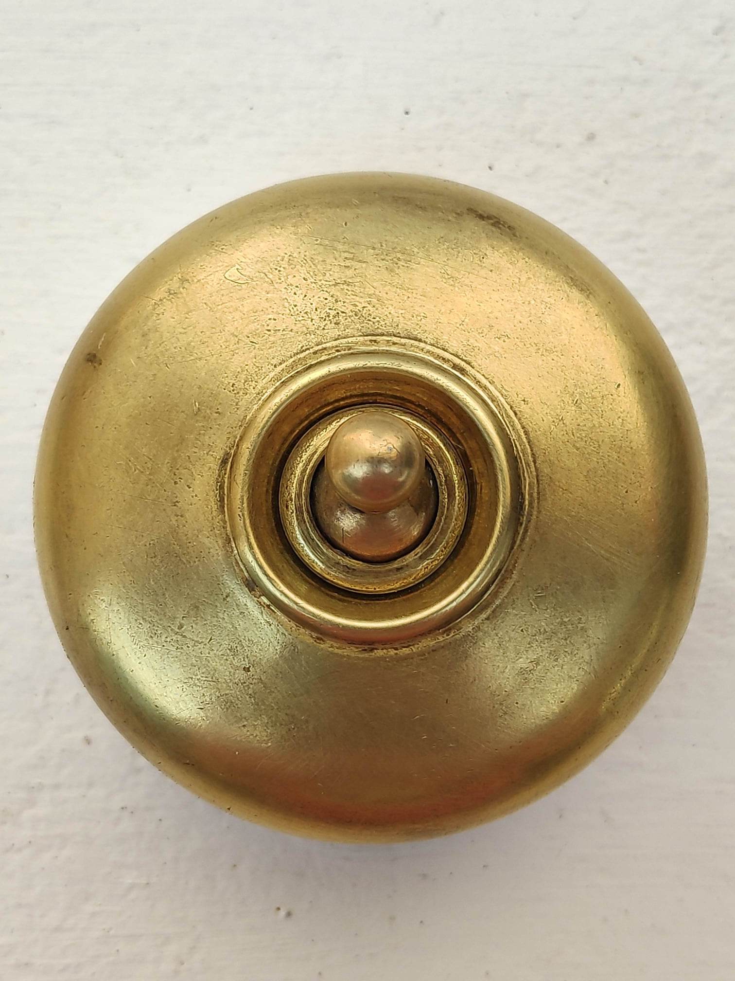 Old brass/ceramic switch lot