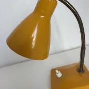 Vintage 1950 bedside lamp for children's desk gum-gutta - 21 cm
