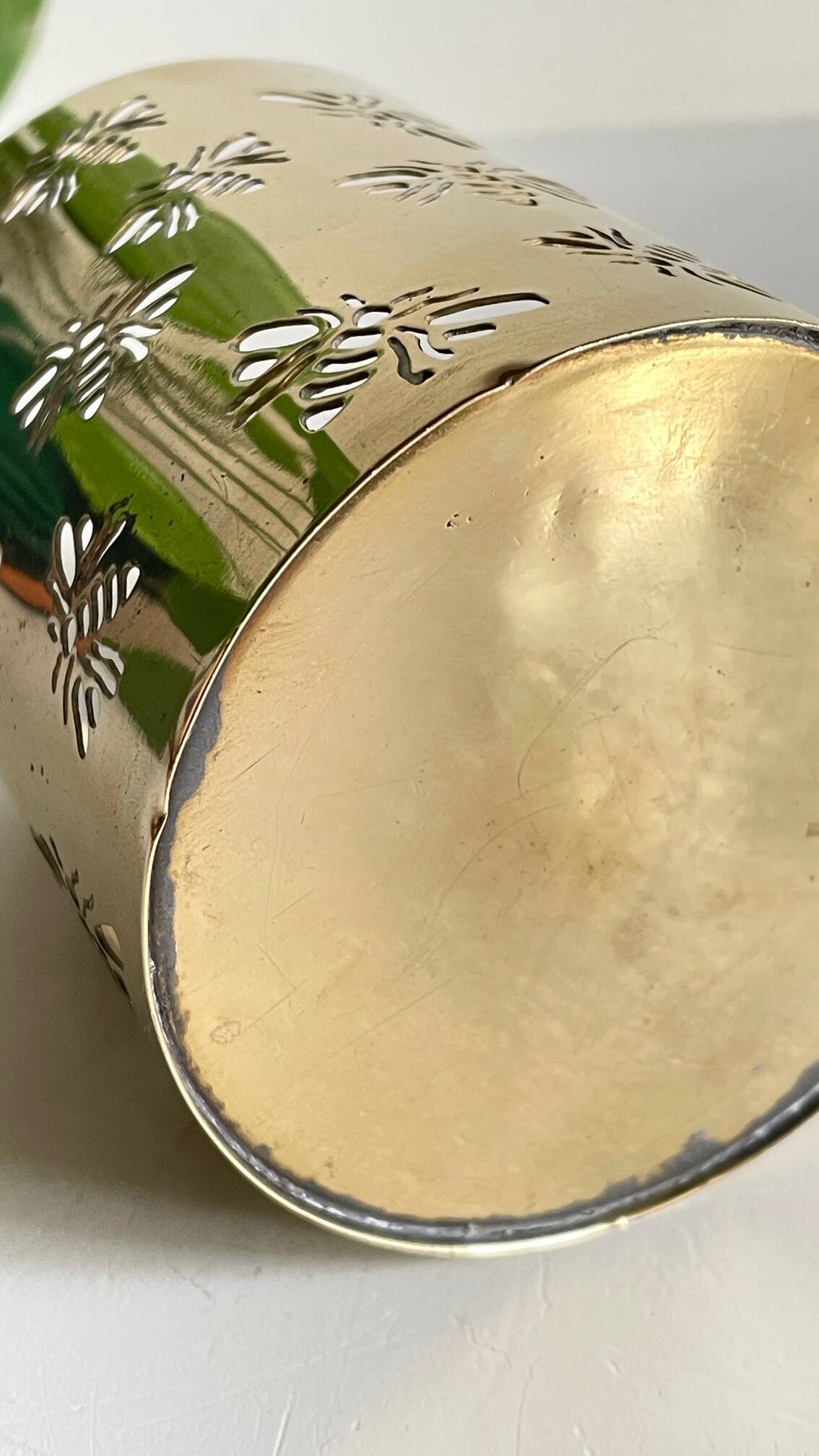 BEE PHOTOPHORE BRASS