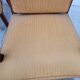 Pair of armchairs bridge era art deco walnut
