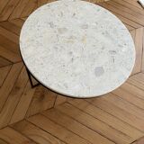 Side table stone top
