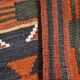 5x11 Multicolor Geometric Style Kilim Rug, Hanmade Wool Area Rug, 162x342Cm