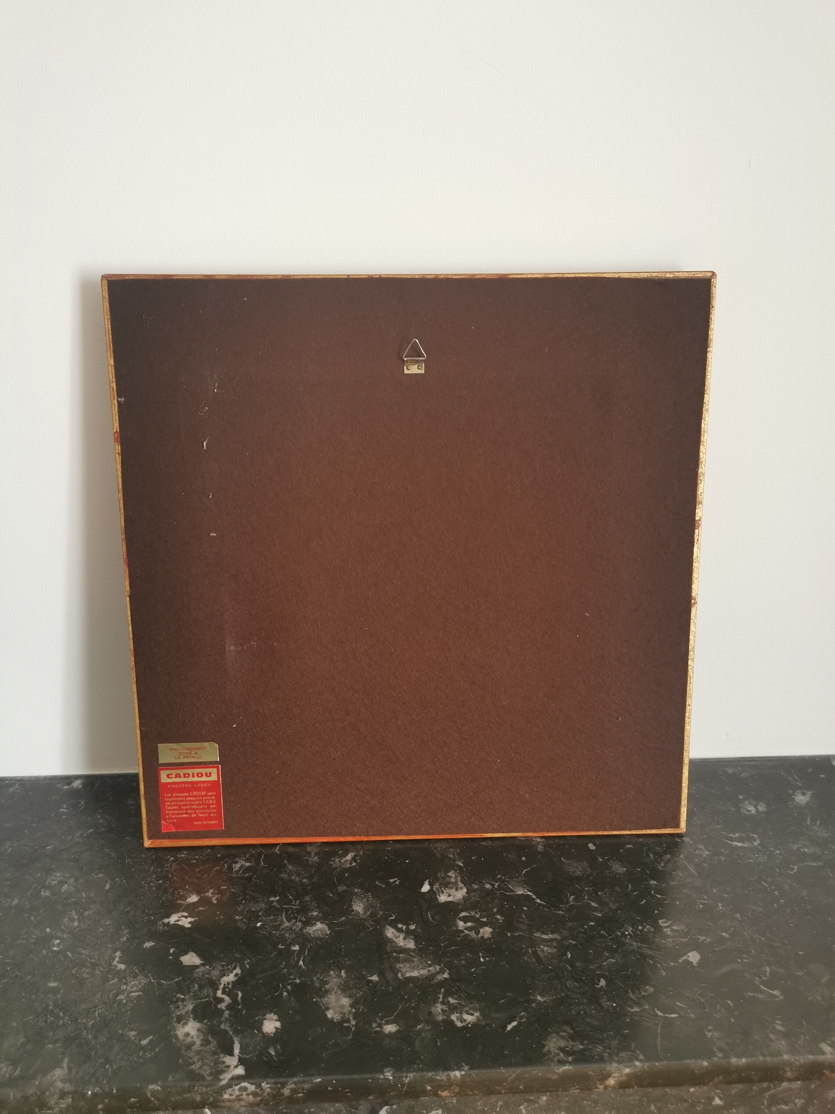 Painting bouquet of flowers CADIOU