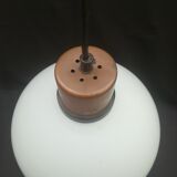 Pendant lamp ball in opaline