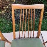 Set of four Scandinavian style chairs