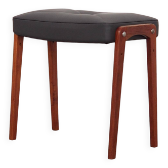 Repose-pieds en teck, design danois, années 1970, production : Danemark