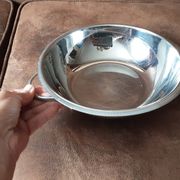 Lot de 2 saladiers  inox