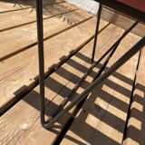 50s slatted bench by Robin Day for Hille
