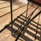 50s slatted bench by Robin Day for Hille