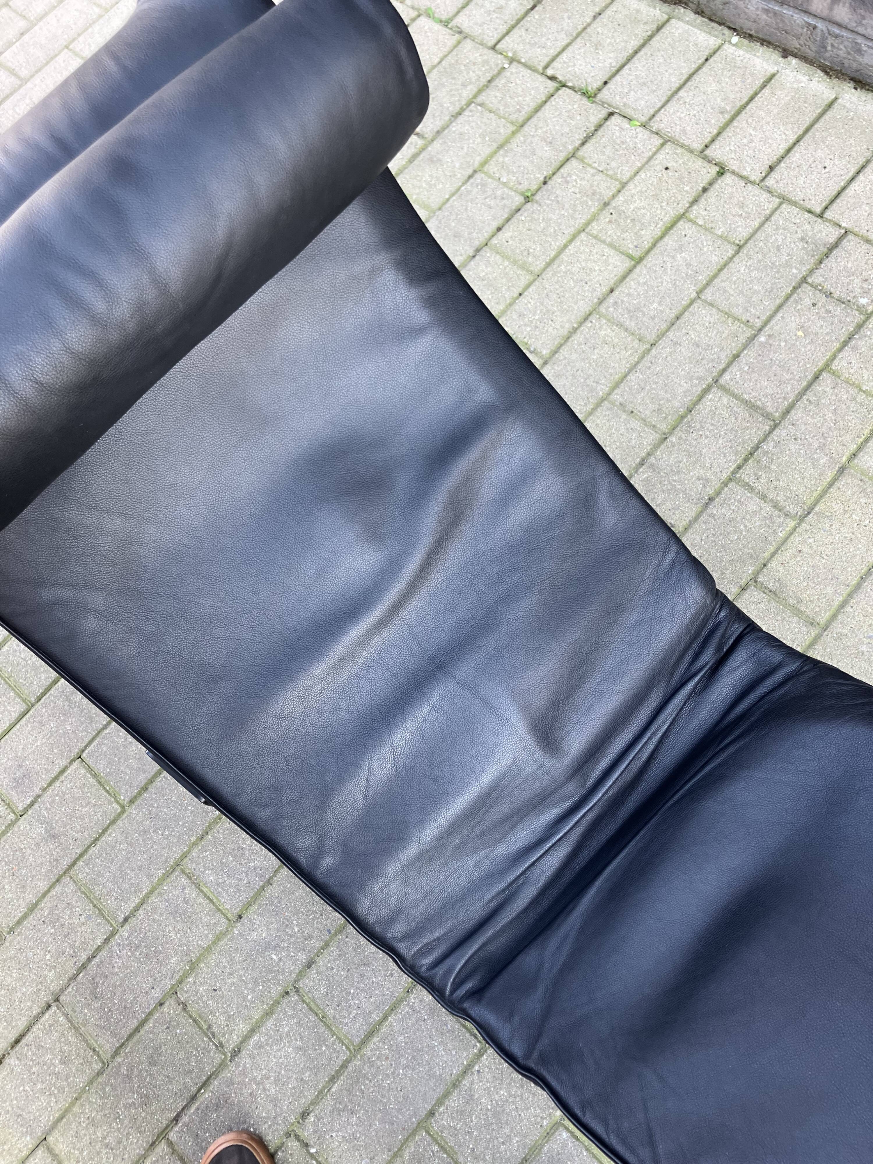 3x Original Cassina Le Corbusier Lc4 Black/chrome, New!