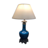 Lampe en céramique bleu turquoise